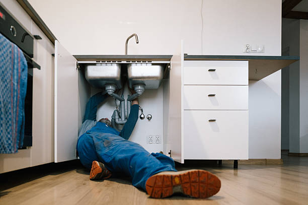 Professional Plumbing technician working in Chesapeake, VA